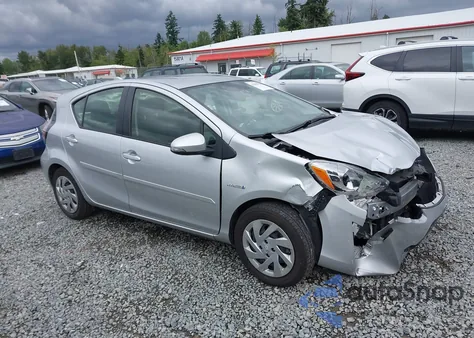 2015 Toyota Prius C из США, поврежденный, VIN JTDKDTB37F1098842